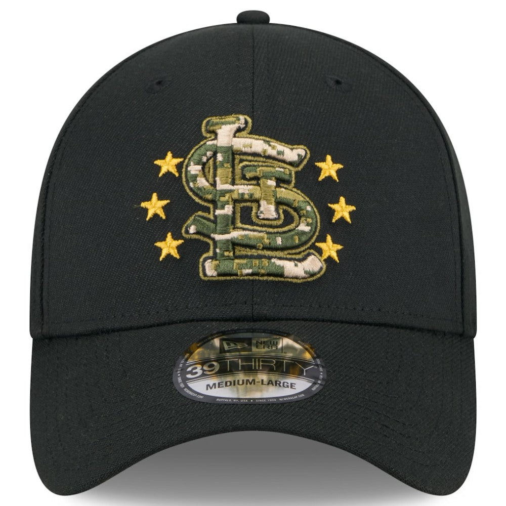 St. Louis Cardinals New Era 2024 Armed Forces Day 39THIRTY Flex Hat - MLB Hats