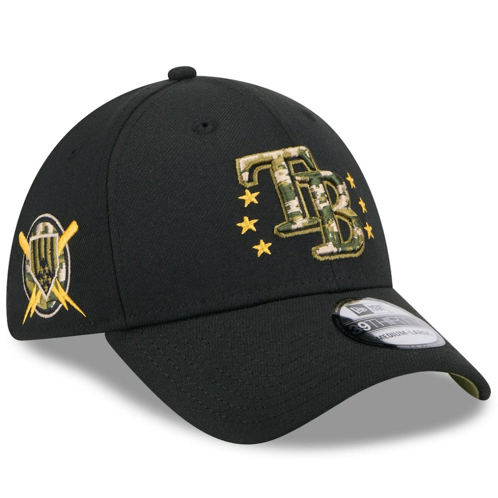 Tampa Bay Rays New Era 2024 Armed Forces Day 39THIRTY Flex Hat - MLB Hats