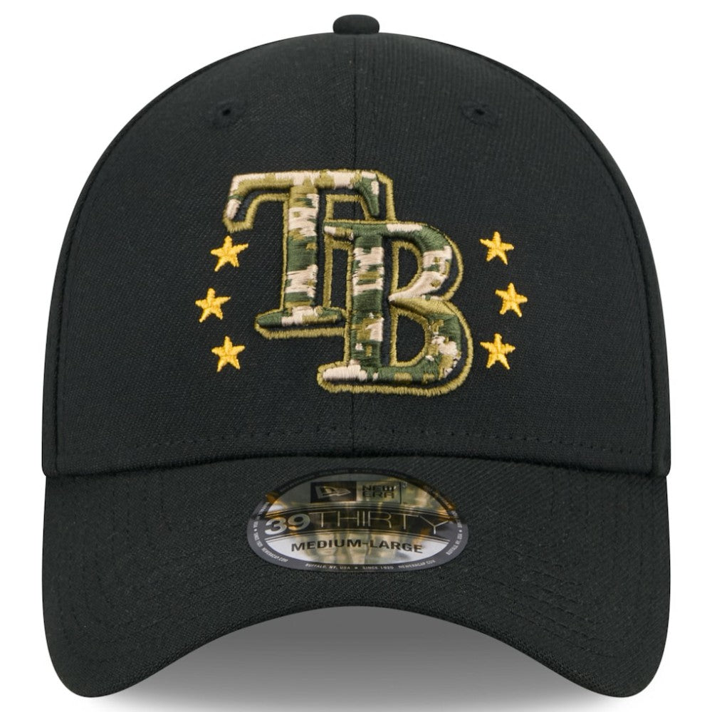 Tampa Bay Rays New Era 2024 Armed Forces Day 39THIRTY Flex Hat - MLB Hats