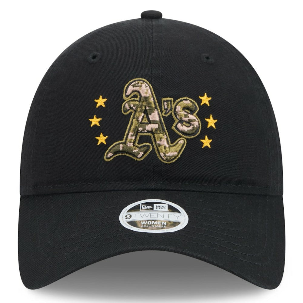 Athletics New Era Women's 2024 Armed Forces Day 9TWENTY Adjustable Hat - MLB Hats