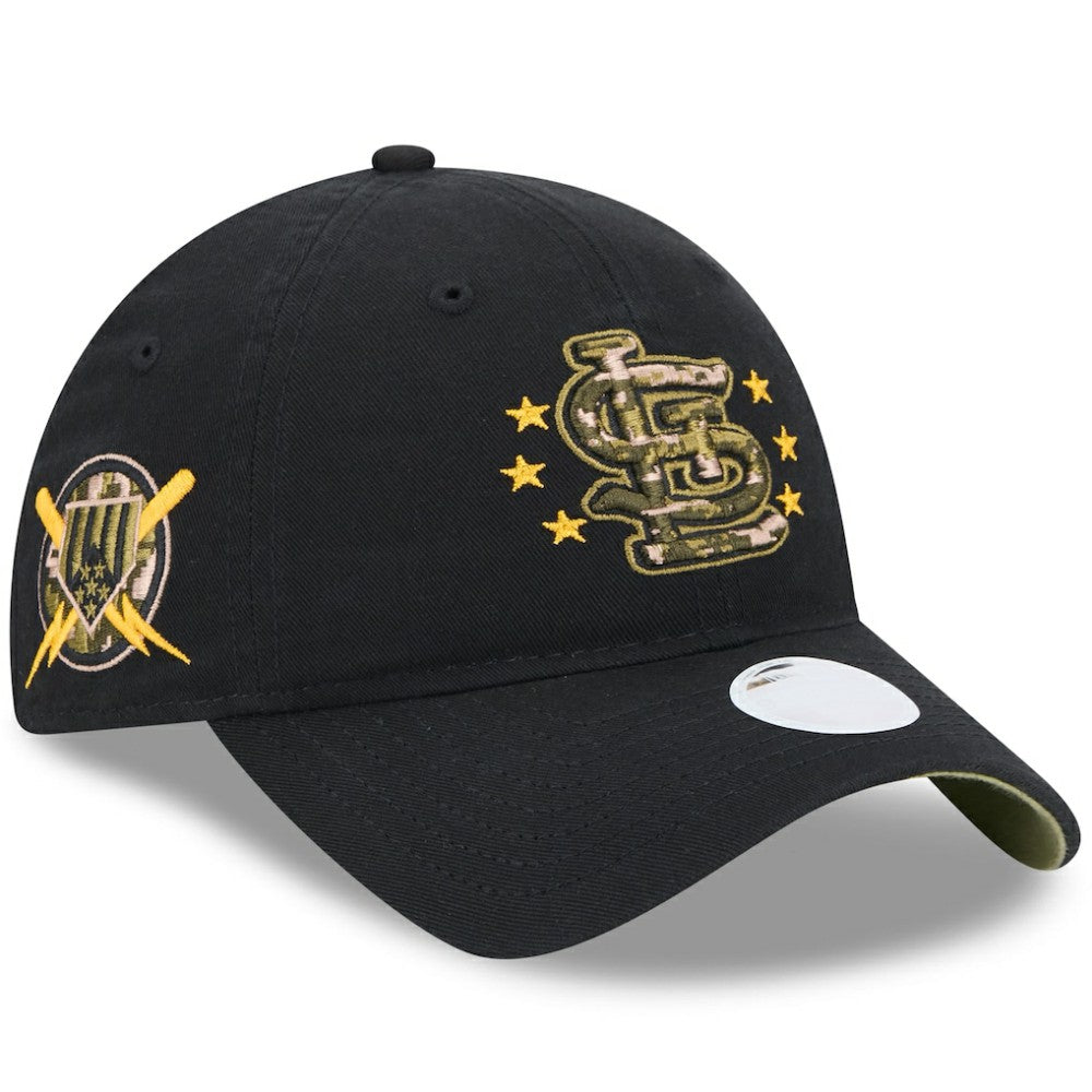 St. Louis Cardinals New Era Women's 2024 Armed Forces Day 9TWENTY Adjustable Hat - MLB Hats