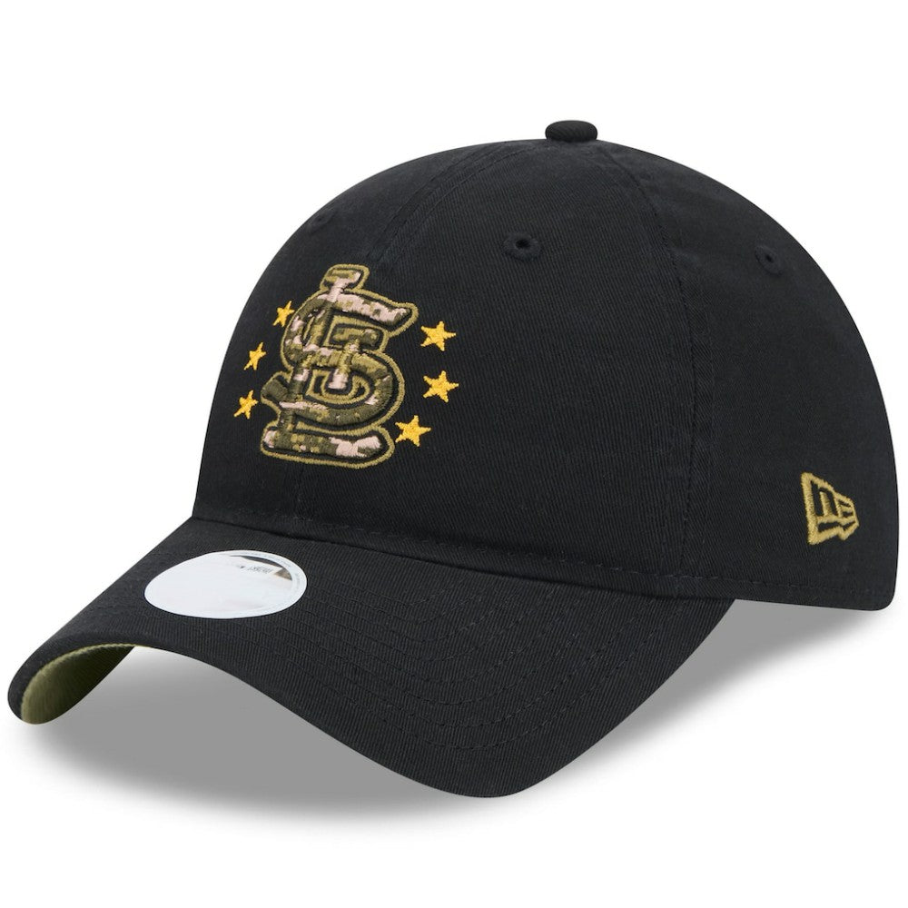 St. Louis Cardinals New Era Women's 2024 Armed Forces Day 9TWENTY Adjustable Hat - MLB Hats