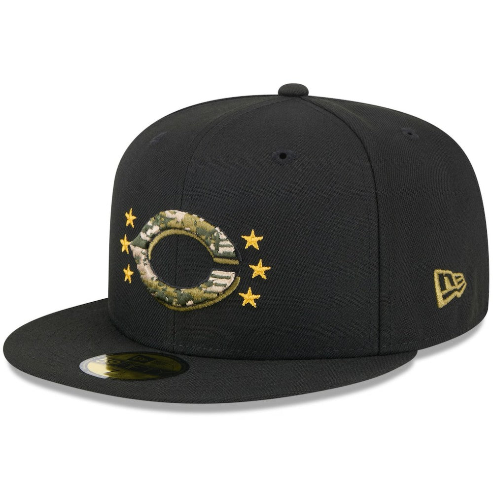 Cincinnati Reds New Era 2024 Armed Forces Day On-Field 59FIFTY Fitted Hat - MLB Hats