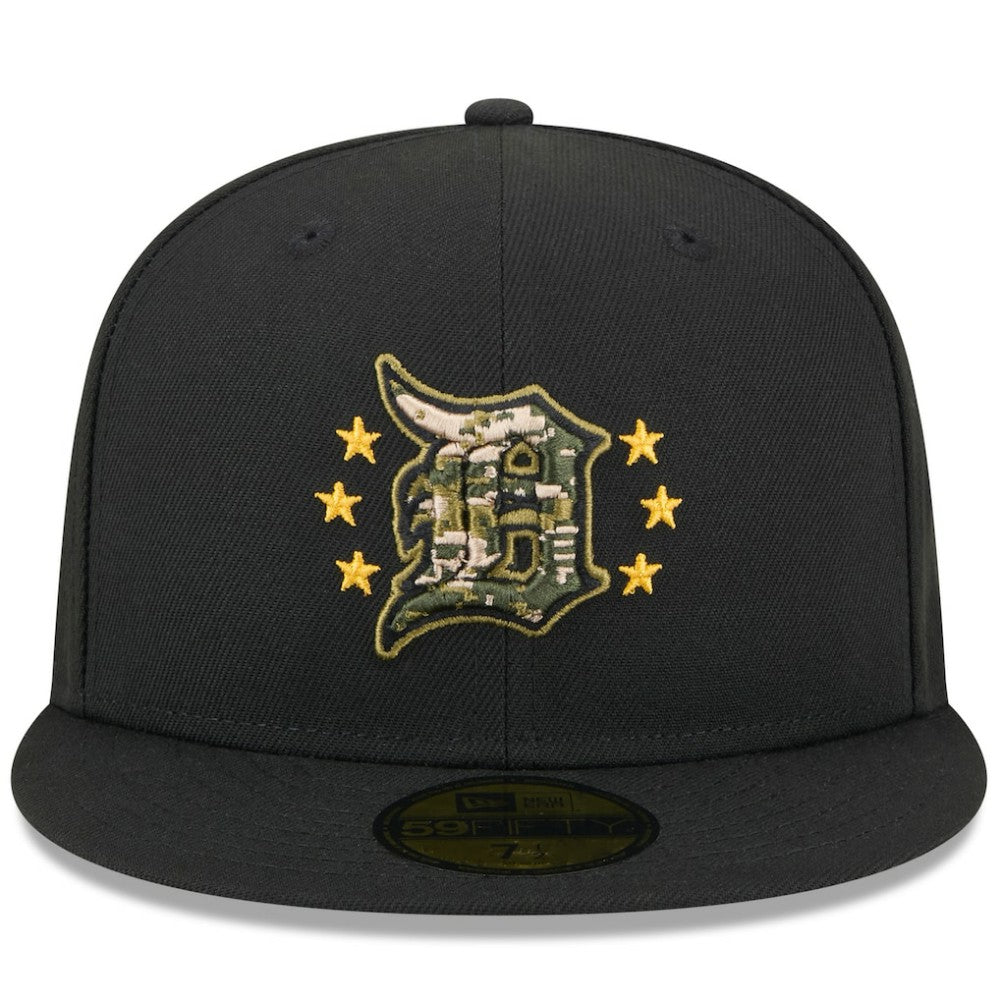 Detroit Tigers New Era 2024 Armed Forces Day On-Field 59FIFTY Fitted Hat - MLB Hats