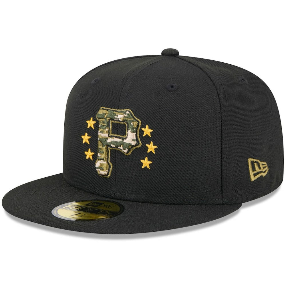 Pittsburgh Pirates New Era 2024 Armed Forces Day On-Field 59FIFTY Fitted Hat - MLB Hats
