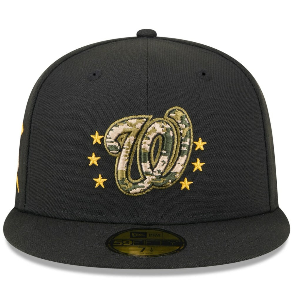 Washington Nationals New Era 2024 Armed Forces Day On-Field 59FIFTY Fitted Hat - MLB Hats