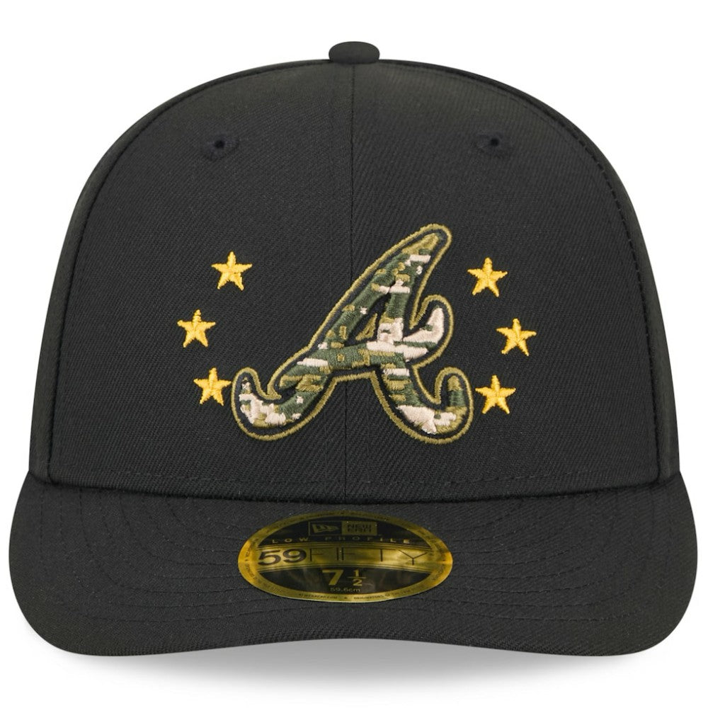 Atlanta Braves New Era 2024 Armed Forces Day Low Profile 59FIFTY Fitted Hat - MLB Hats