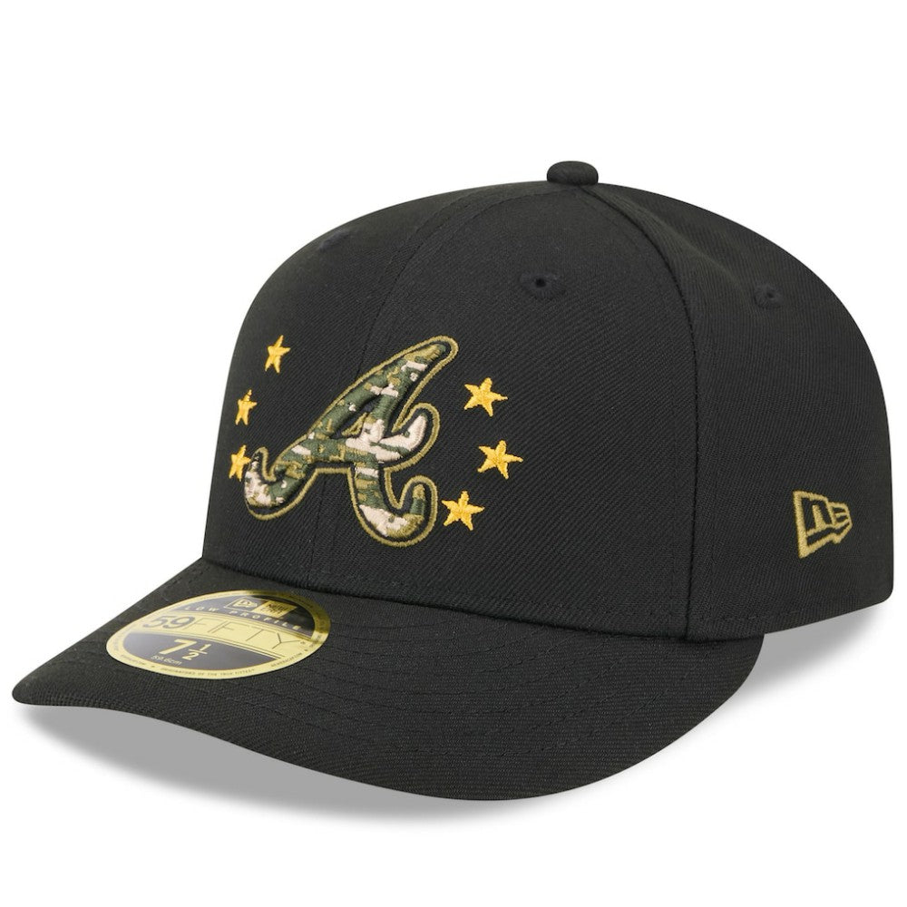 Atlanta Braves New Era 2024 Armed Forces Day Low Profile 59FIFTY Fitted Hat - MLB Hats