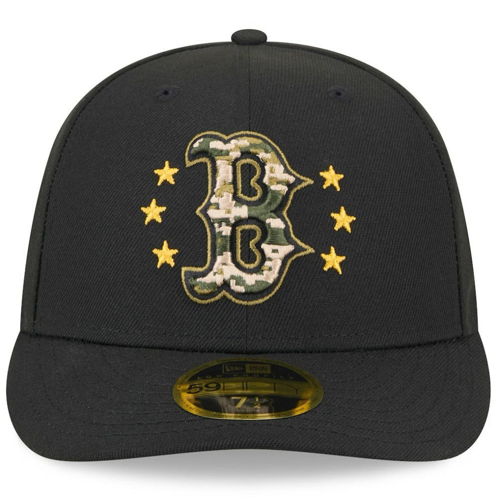 Boston Red Sox New Era 2024 Armed Forces Day Low Profile 59FIFTY Fitted Hat - MLB Hats