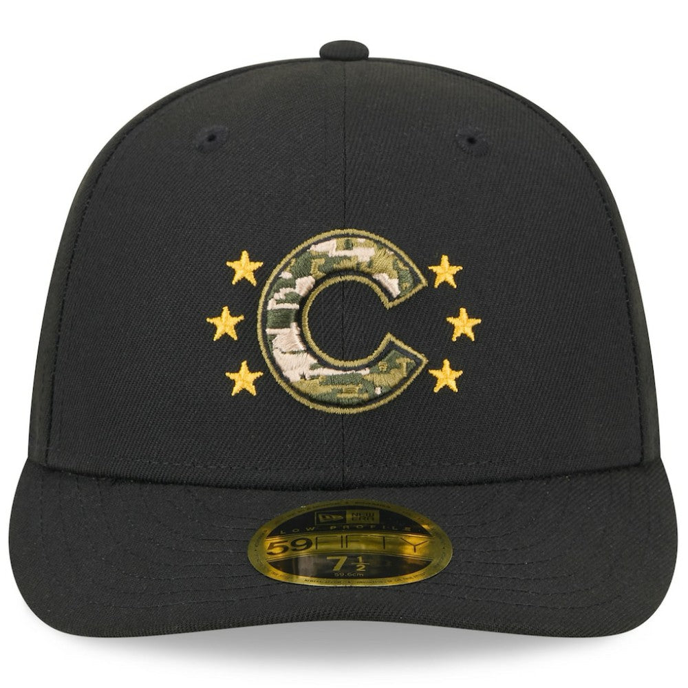 Chicago Cubs New Era 2024 Armed Forces Day Low Profile 59FIFTY Fitted Hat - MLB Hats