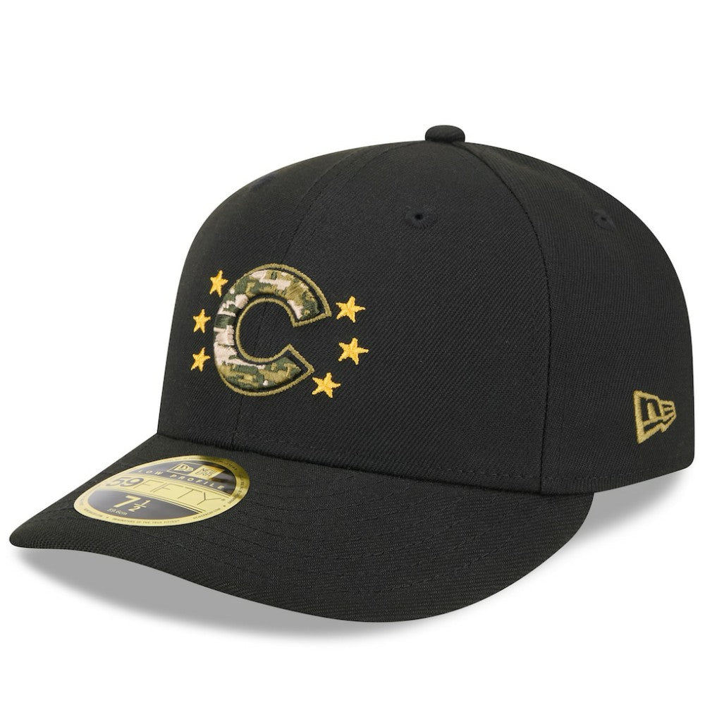 Chicago Cubs New Era 2024 Armed Forces Day Low Profile 59FIFTY Fitted Hat - MLB Hats