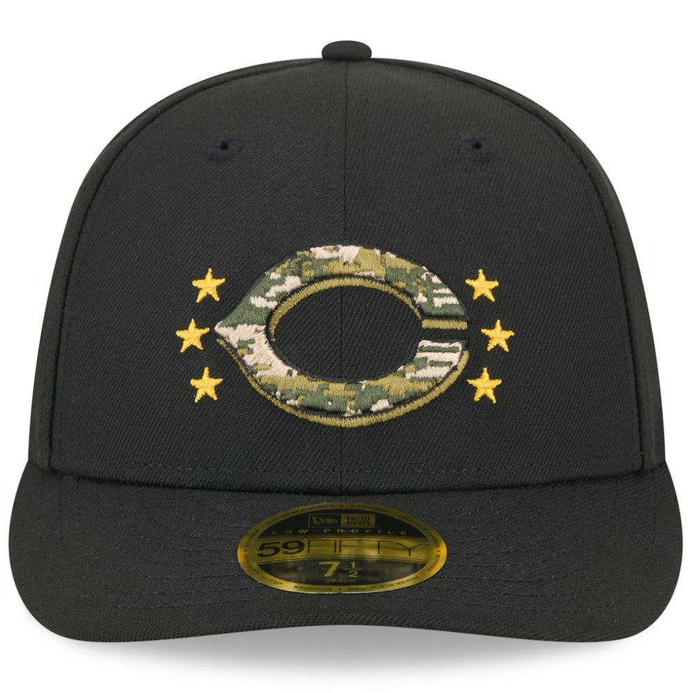 Cincinnati Reds New Era 2024 Armed Forces Day Low Profile 59FIFTY Fitted Hat - MLB Hats