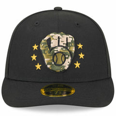 Milwaukee Brewers New Era 2024 Armed Forces Day Low Profile 59FIFTY Fitted Hat - MLB Hats