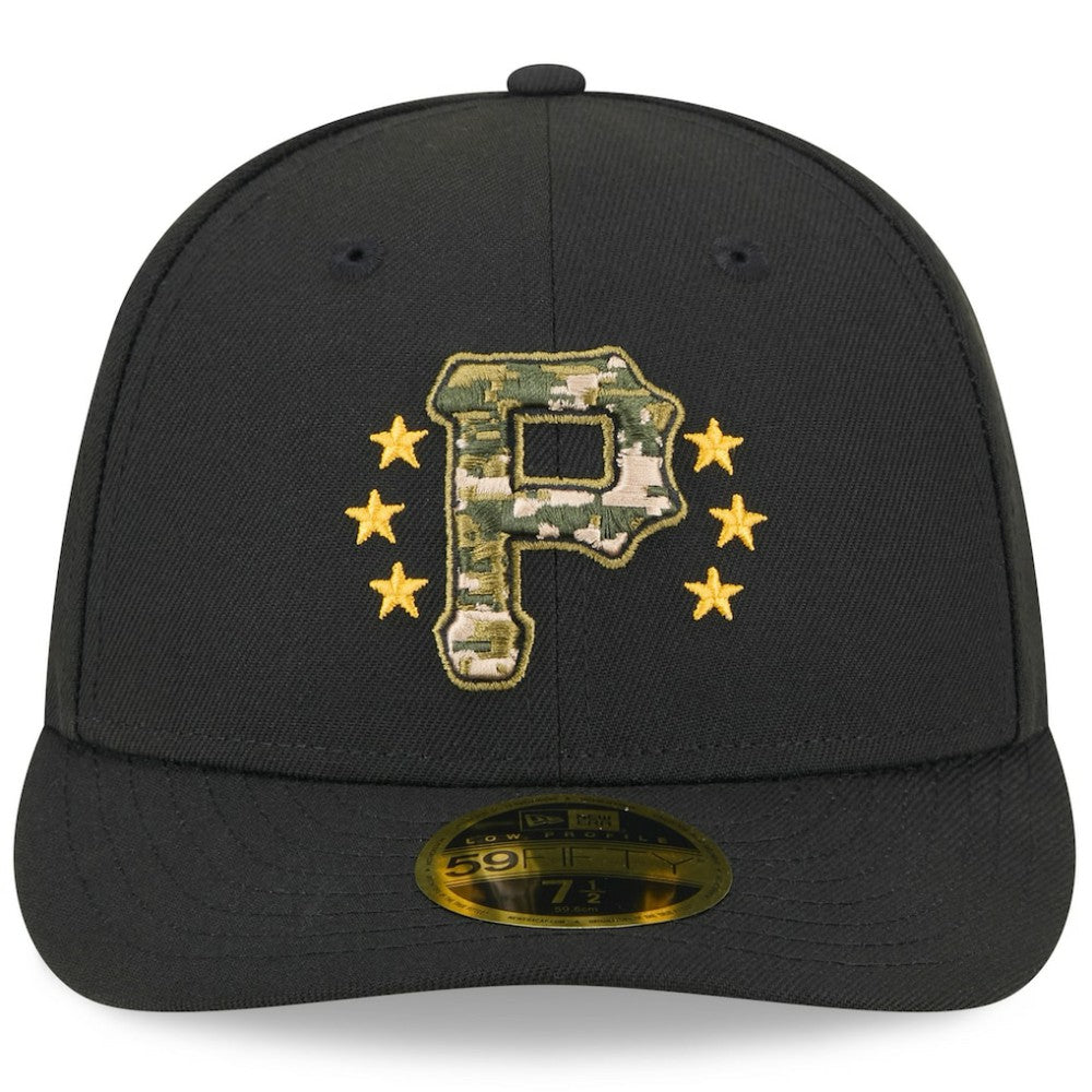 Pittsburgh Pirates New Era 2024 Armed Forces Day Low Profile 59FIFTY Fitted Hat - MLB Hats