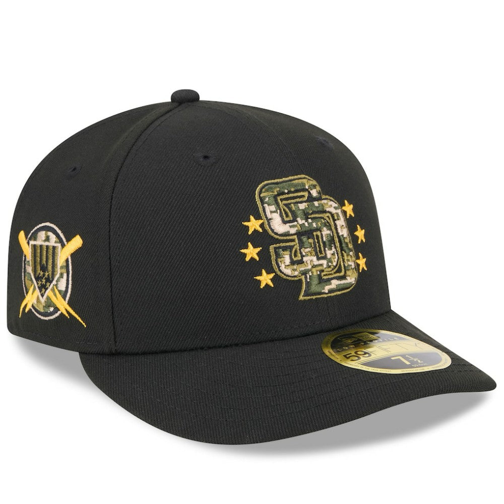 San Diego Padres New Era 2024 Armed Forces Day Low Profile 59FIFTY Fitted Hat - MLB Hats