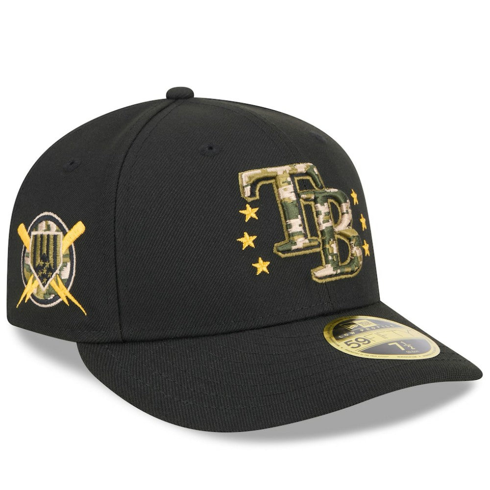 Tampa Bay Rays New Era 2024 Armed Forces Day Low Profile 59FIFTY Fitted Hat - MLB Hats