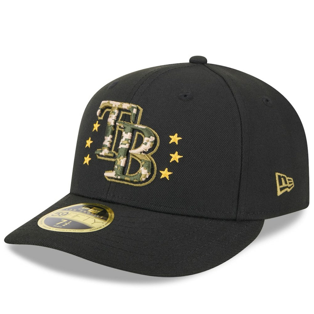 Tampa Bay Rays New Era 2024 Armed Forces Day Low Profile 59FIFTY Fitted Hat - MLB Hats