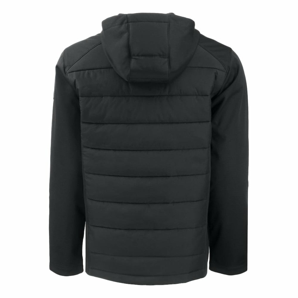 Los Angeles Dodgers Cutter & Buck Evoke Hybrid Eco Softshell Recycled Full-Zip Hoodie - MLB Hoodies