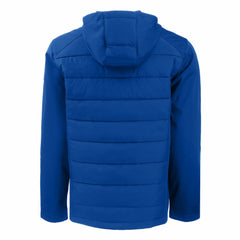 Los Angeles Dodgers Cutter & Buck Evoke Hybrid Eco Softshell Recycled Full-Zip Hoodie - MLB Hoodies