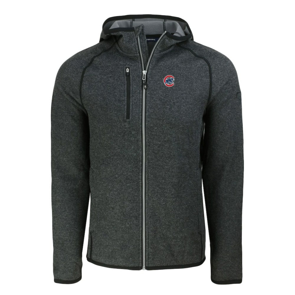 Chicago Cubs Cutter & Buck Mainsail Full-Zip Hooded Jacket - MLB Jackets