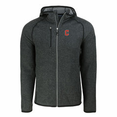 Cleveland Guardians Cutter & Buck Mainsail Full-Zip Hooded Jacket - MLB Jackets