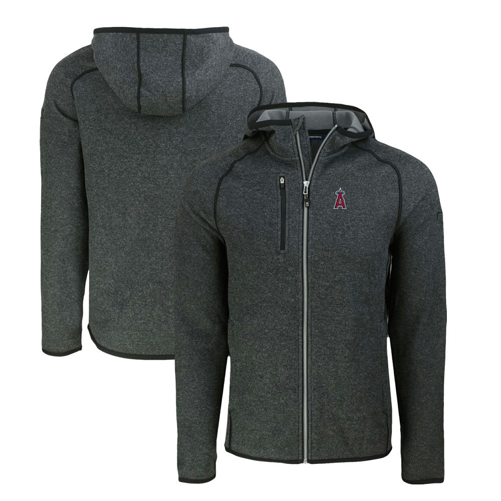 Los Angeles Angels Cutter & Buck Mainsail Full-Zip Hooded Jacket - MLB Jackets