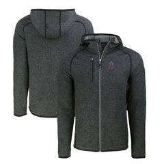 Los Angeles Angels Cutter & Buck Mainsail Full-Zip Hooded Jacket - MLB Jackets