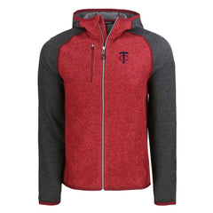 Minnesota Twins Cutter & Buck Mainsail Full-Zip Hooded Jacket - MLB Jackets