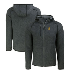 San Diego Padres Cutter & Buck Mainsail Full-Zip Hooded Jacket - MLB Jackets