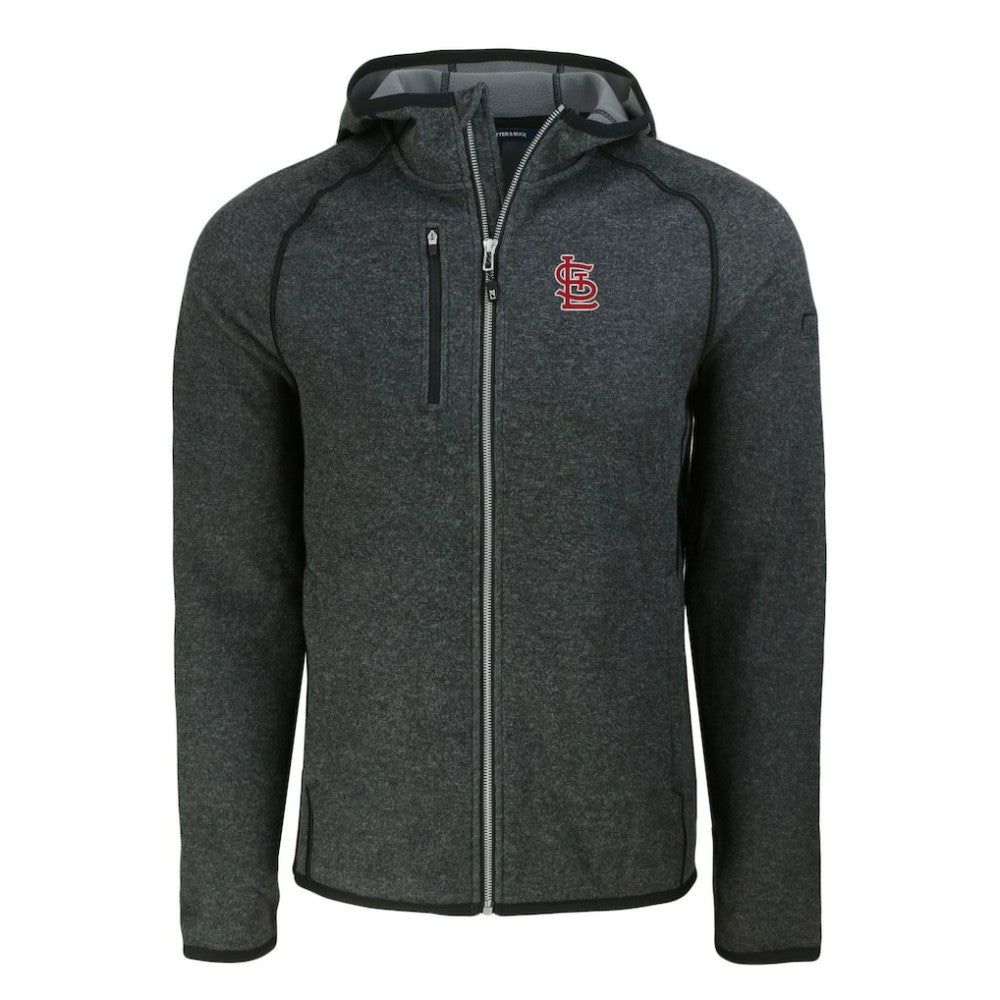 St. Louis Cardinals Cutter & Buck Mainsail Full-Zip Hooded Jacket - MLB Jackets