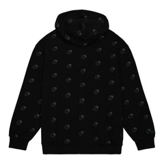 Black Dallas Mavericks Hardwood Classics Allover Print Pullover Hoodie sale | NBA