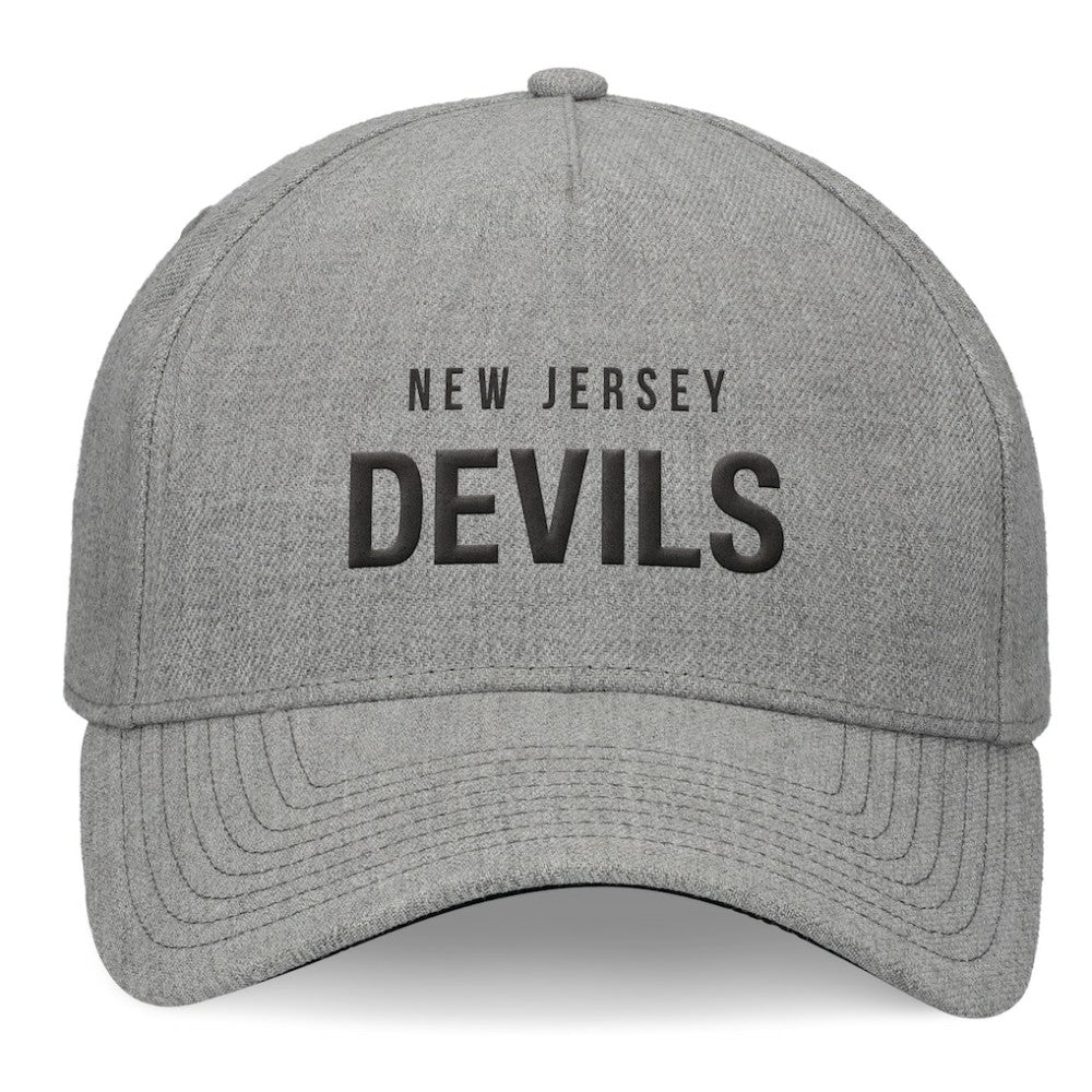 New Jersey Devils Fanatics Elements A-Frame Leather Strapback Hat -  NHL Jerseys