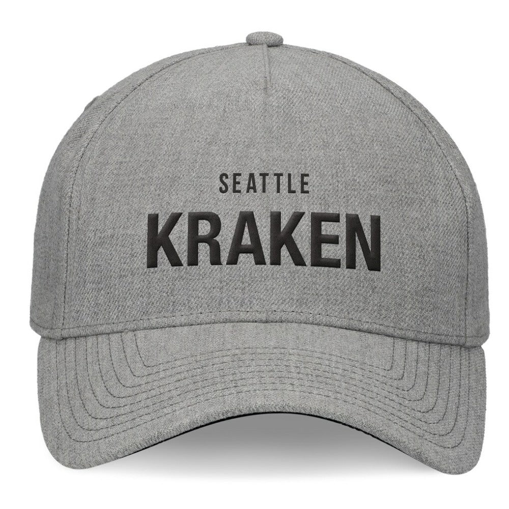 Seattle Kraken Fanatics Elements A-Frame Leather Strapback Hat -  NHL Hats