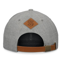 Seattle Kraken Fanatics Elements A-Frame Leather Strapback Hat -  NHL Hats