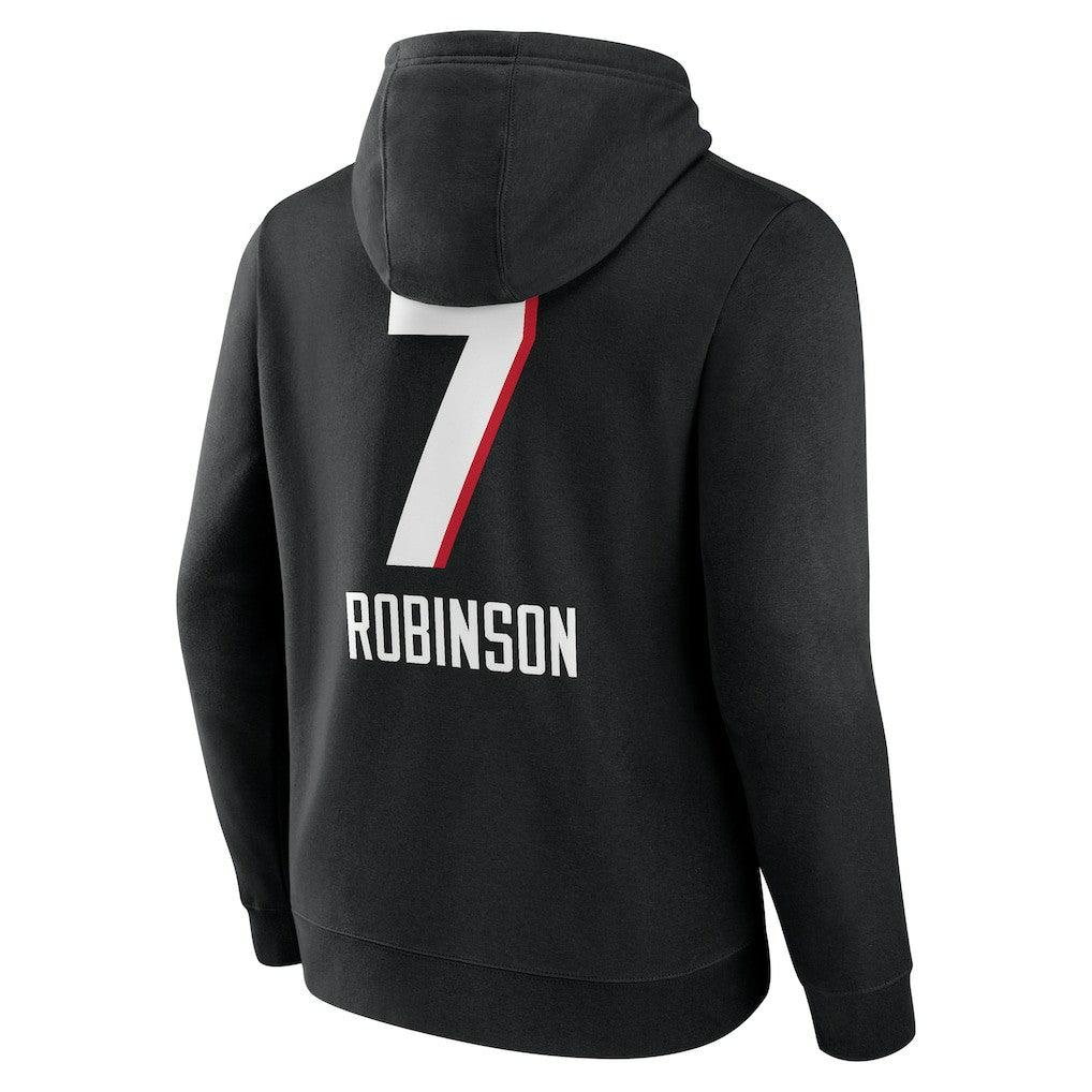 Atlanta Falcons Bijan Robinson  Team Wordmark Name & Number Pullover Hoodie | NFL On sale