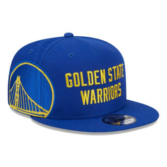 Royal Golden State Warriors Side Logo 9FIFTY Snapback Hat sale | NBA