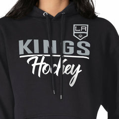 Los Angeles Kings G-III 4Her by Carl Banks Women's Team Sport Tri-Blend Fleece Hoodie -  NHL Hoodies