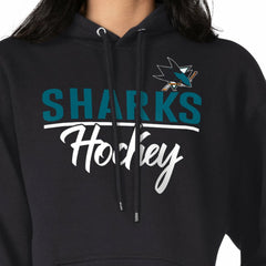 San Jose Sharks G-III 4Her by Carl Banks Women's Team Sport Tri-Blend Fleece Hoodie -  NHL Hoodies