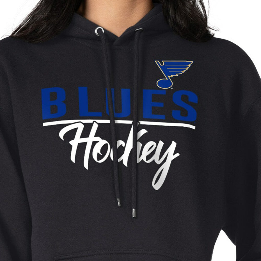 St. Louis Blues G-III 4Her by Carl Banks Women's Team Sport Tri-Blend Fleece Hoodie -  NHL Hoodies