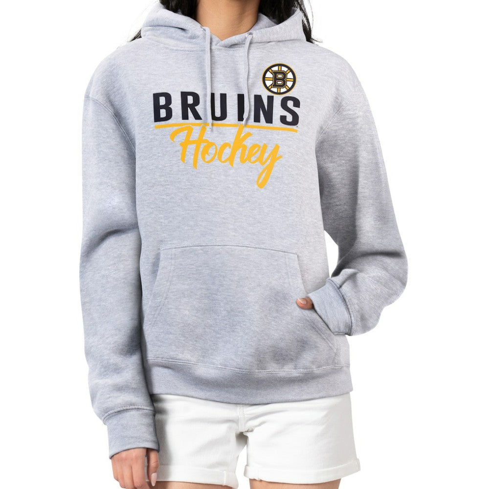 Boston Bruins G-III 4Her by Carl Banks Women's Team Sport Tri-Blend Fleece Hoodie -  NHL Hoodies