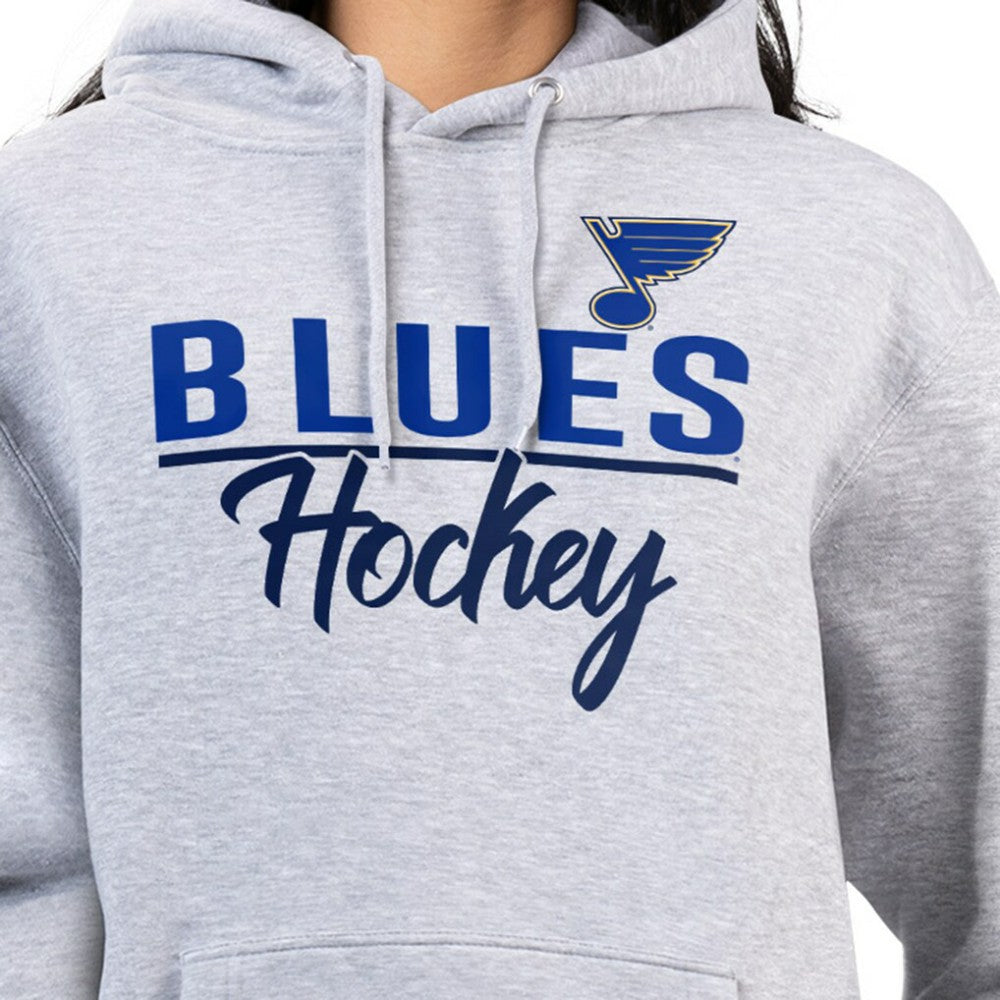 St. Louis Blues G-III 4Her by Carl Banks Women's Team Sport Tri-Blend Fleece Hoodie -  NHL Hoodies