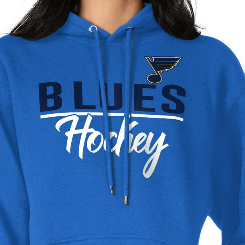 St. Louis Blues G-III 4Her by Carl Banks Women's Team Sport Tri-Blend Fleece Hoodie -  NHL Hoodies