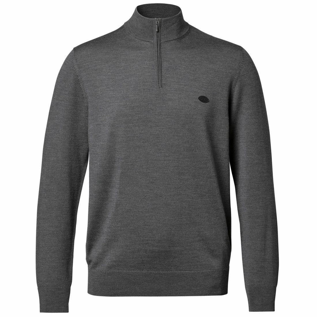 New York Jets Charles Tyrwhitt Merino Quarter-Zip Pullover Sweater | NFL Online