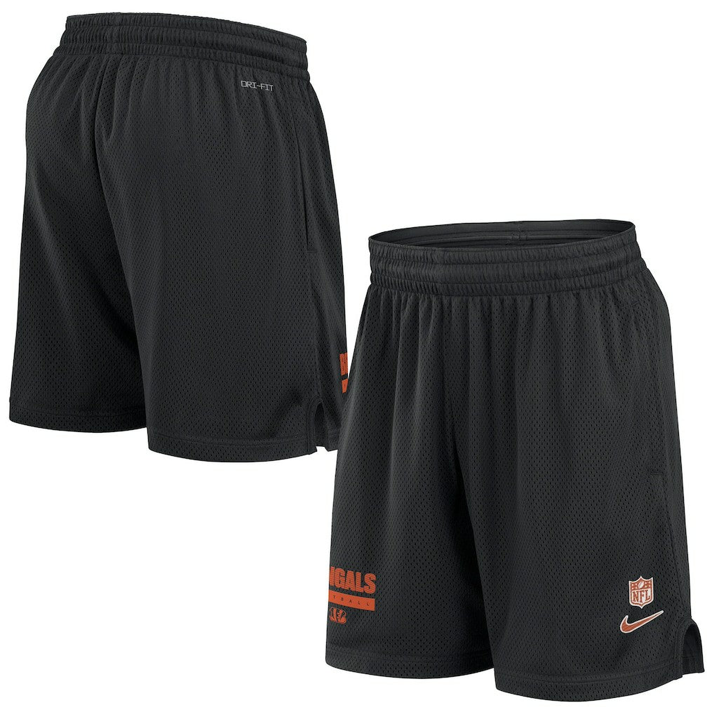 Cincinnati Bengals 2024 Sideline Performance Mesh Shorts | NFL New