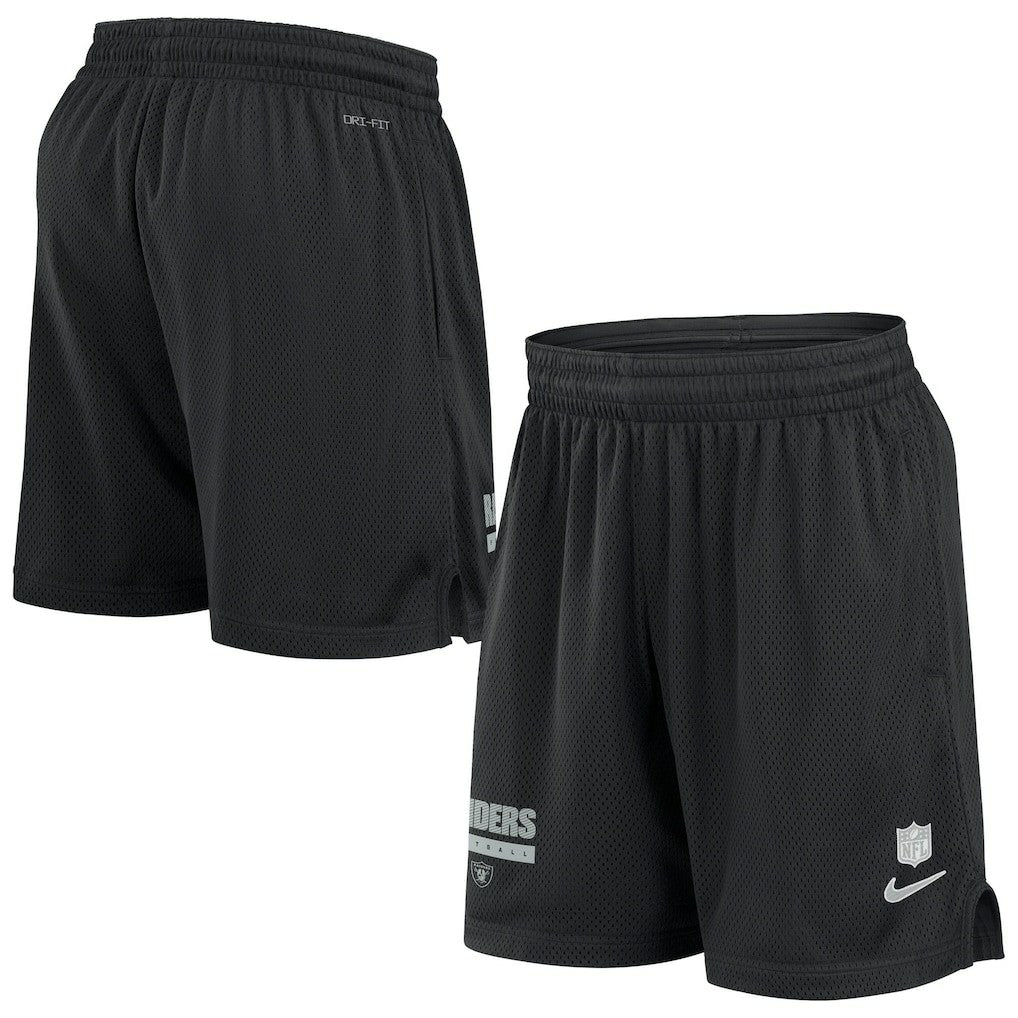 Las Vegas Raiders 2024 Sideline Performance Mesh Shorts | NFL Discount