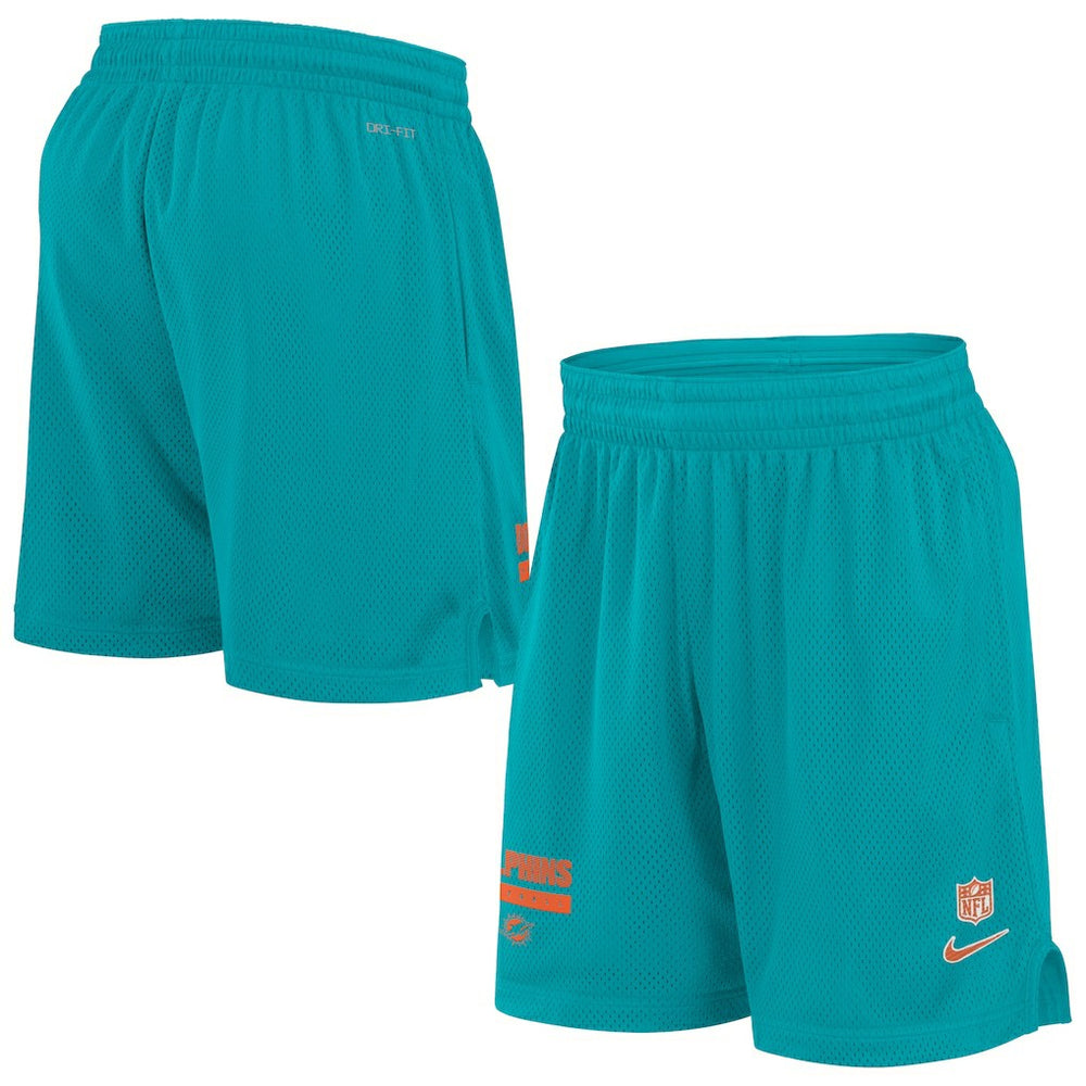 Miami Dolphins 2024 Sideline Performance Mesh Shorts | NFL Online
