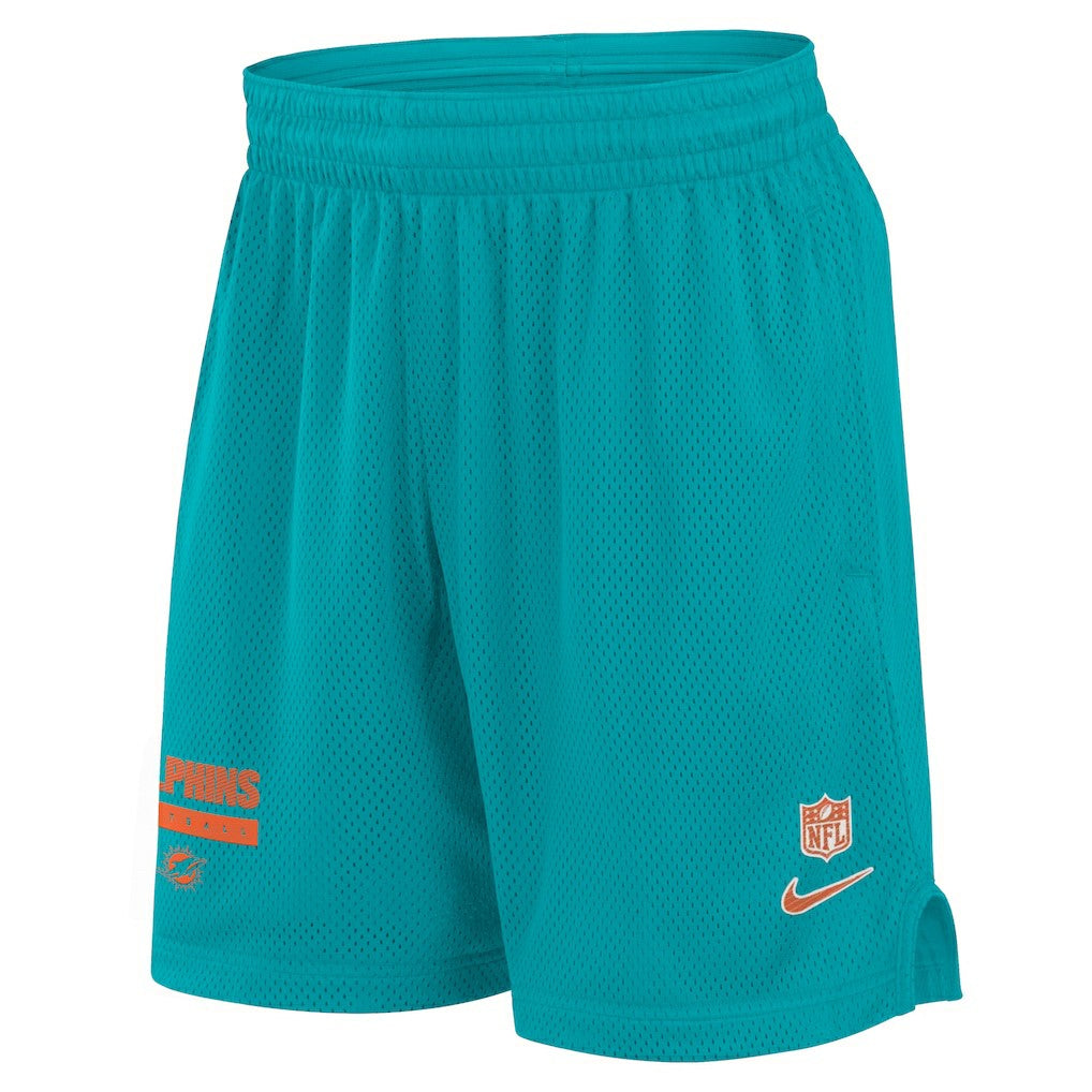 Miami Dolphins 2024 Sideline Performance Mesh Shorts | NFL Online