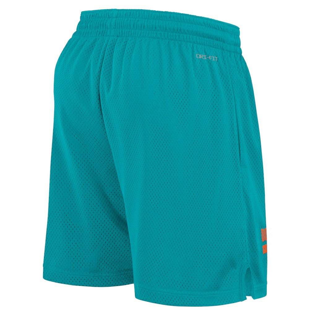 Miami Dolphins 2024 Sideline Performance Mesh Shorts | NFL Online