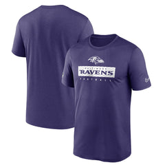 Baltimore Ravens Sideline Legend Performance T-Shirt | NFL On sale