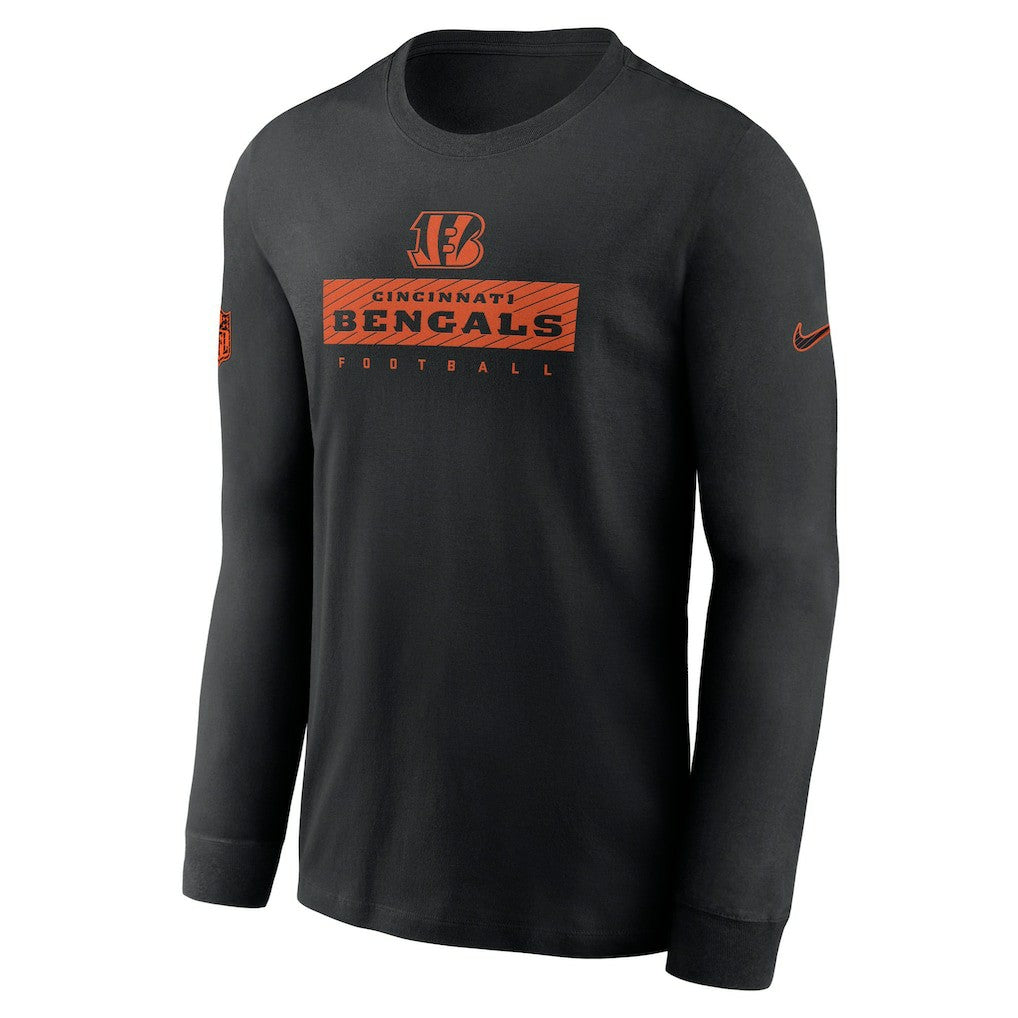 Cincinnati Bengals Sideline Dri-FIT Long Sleeve T-Shirt | NFL Sale
